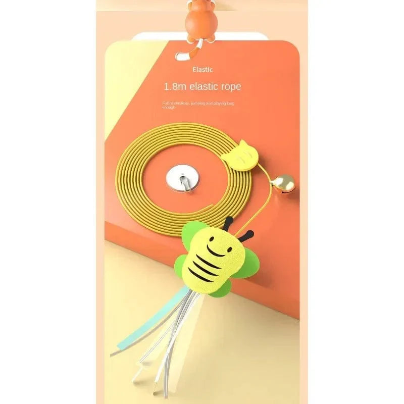 Cat Rope Teasing Hanging Toy