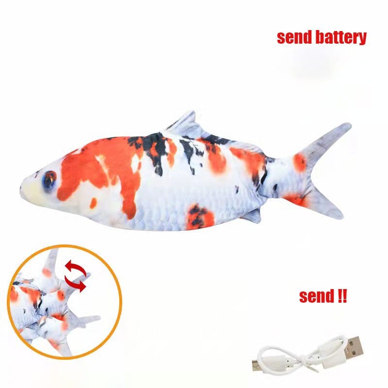 Cat Electric Fish Petting Toy