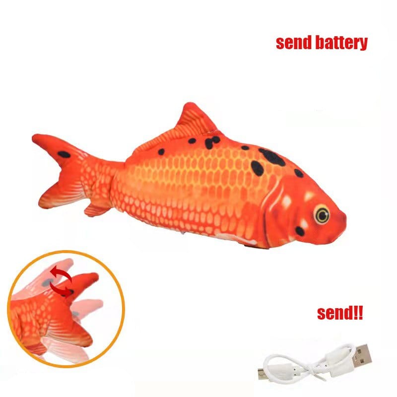 Cat Electric Fish Petting Toy