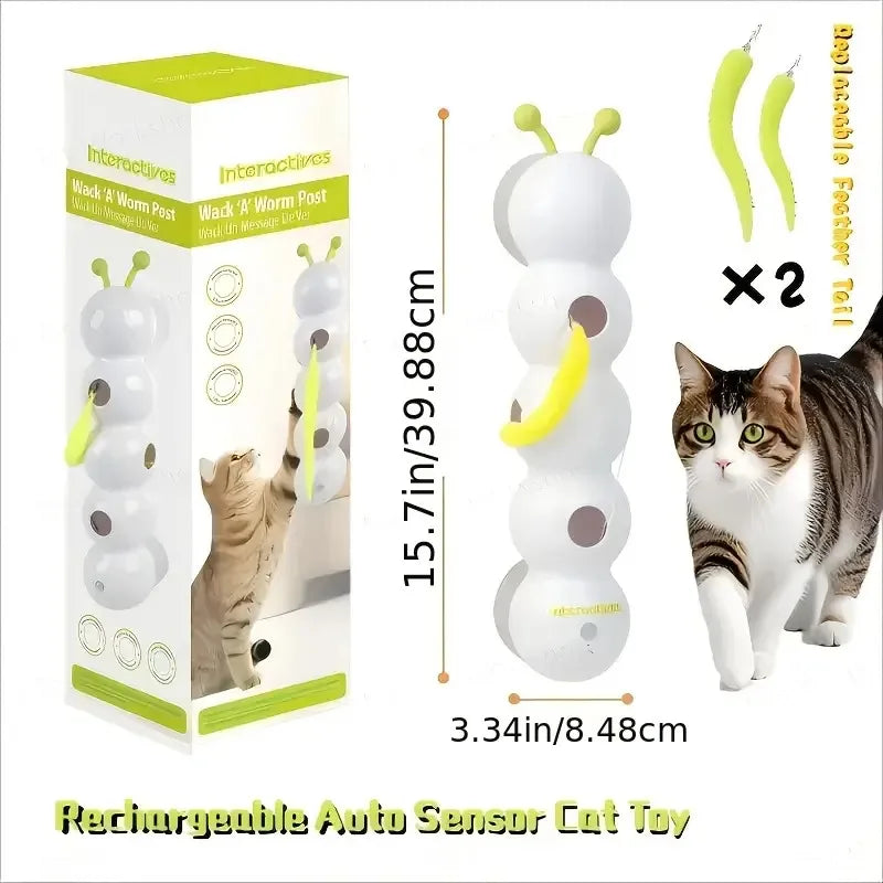 Caterpillar Smart Cat Teasing Toy