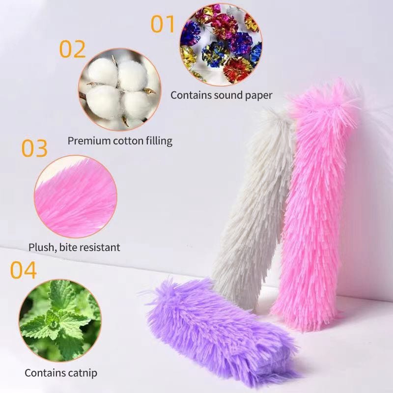 Cat Plushy Chew Teaser Toy