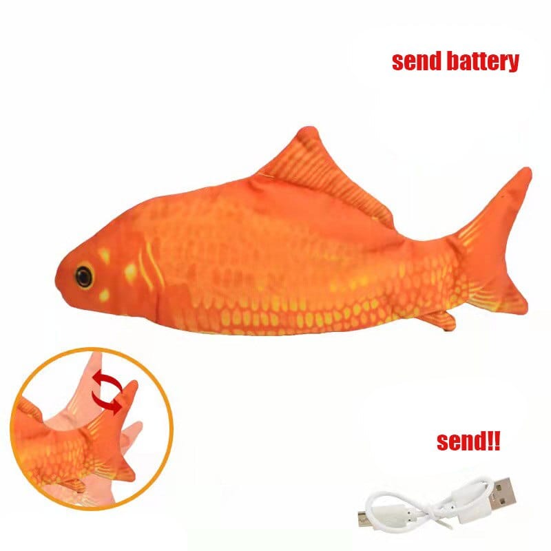 Cat Electric Fish Petting Toy