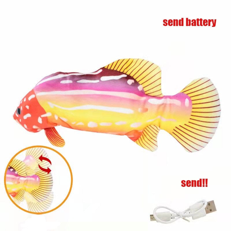 Cat Electric Fish Petting Toy