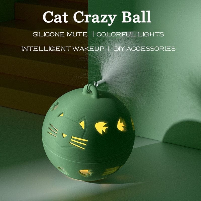 Cat Crazy Ball Interactive Self-Moving