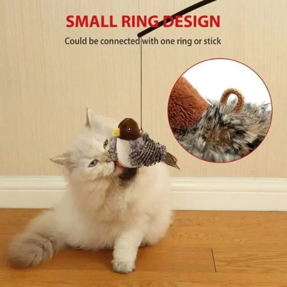 Chirping Bird Toy for Cats